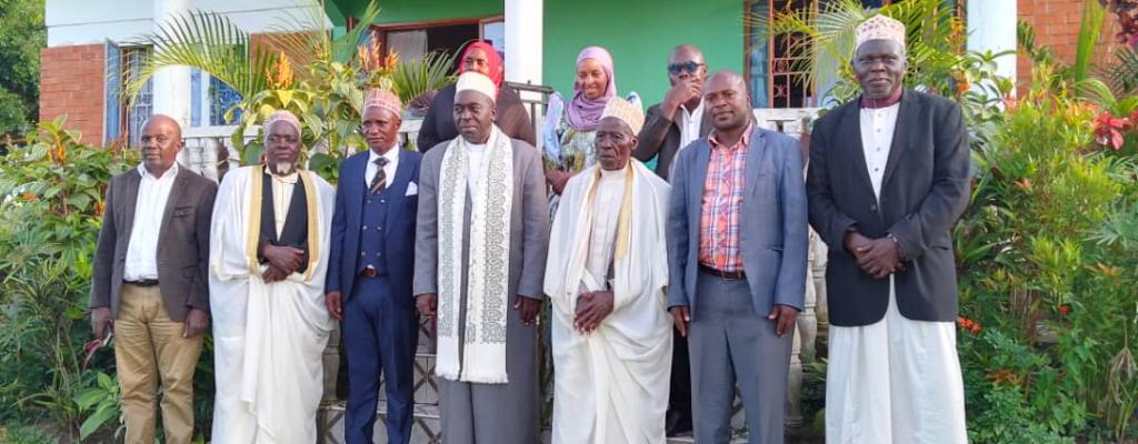 Supreme Mufti visit to Gomba District Supreme Mufti visit to Gomba District