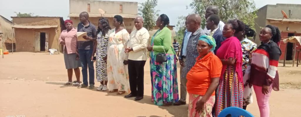 District Roads Committee team during supervision of roads worked on in Q4 Fy 24-24 in the West District Roads Committee team during supervision of roads worked on in Q4 Fy 24-24 in the West